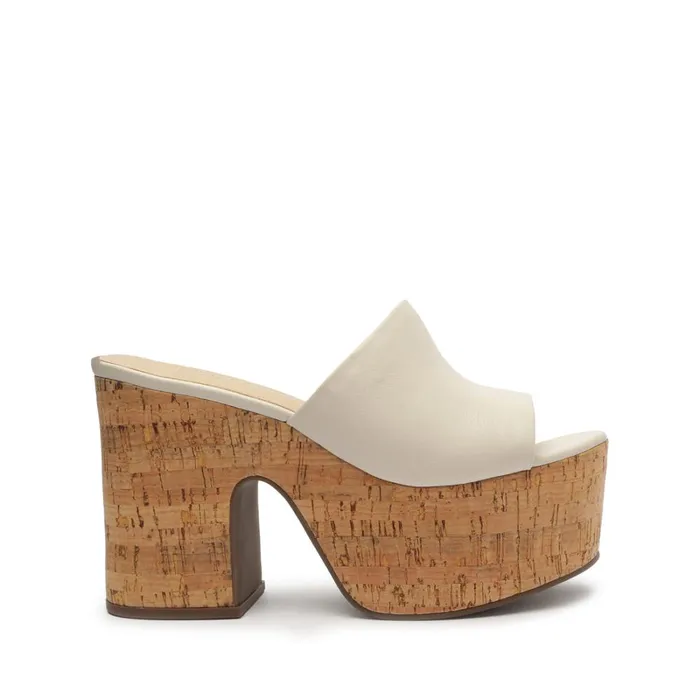 Sandals Dalle Cutout Nappa Leather Sandal Pearl Schutz Shoes Platforms