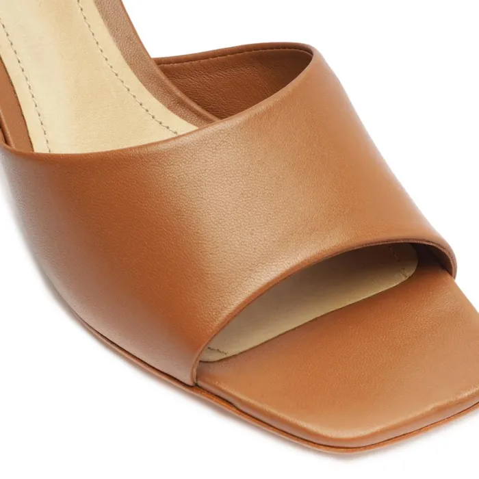 Sandals Dethalia Nappa Leather Sandal New Wood Schutz Shoes Mule Sandals Dethalia Nappa Leather Sandal New Wood Schutz Shoes Mule