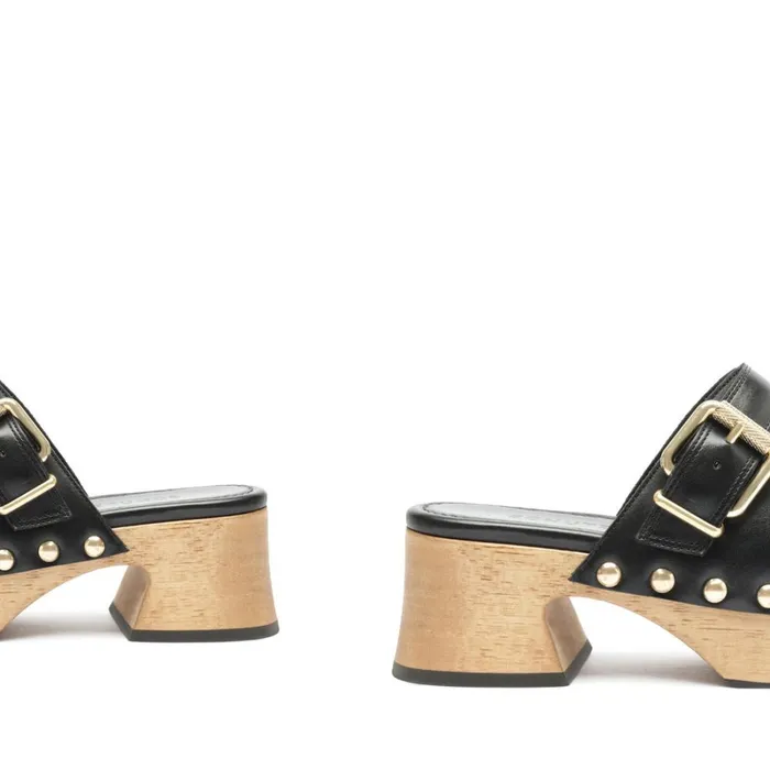 Sandals Ever Leather Flat Black Schutz Shoes Platforms Sandals Ever Leather Flat Black Schutz Shoes Platforms