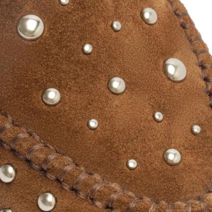 Sandals Evie Casual Suede Flat Tan Schutz Shoes Mule
