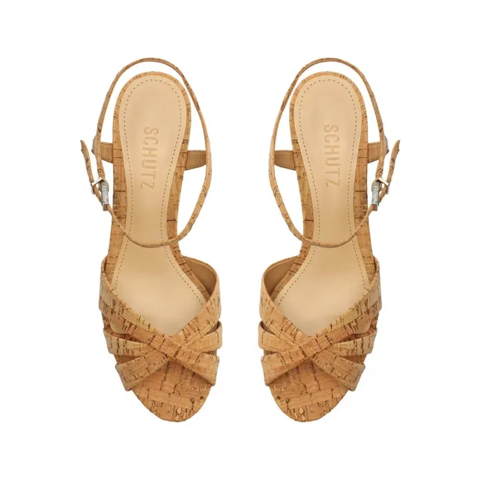 Sandals Keefa Cork Sandal Cork Schutz Shoes Platforms Sandals Keefa Cork Sandal Cork Schutz Shoes Platforms
