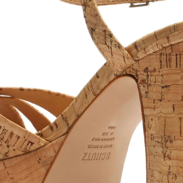 Sandals Keefa Cork Sandal Cork Schutz Shoes Platforms Sandals Keefa Cork Sandal Cork Schutz Shoes Platforms