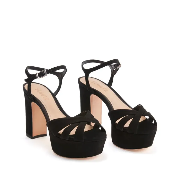 Sandals Keefa Sandal Black Schutz Shoes Platforms Sandals Keefa Sandal Black Schutz Shoes Platforms