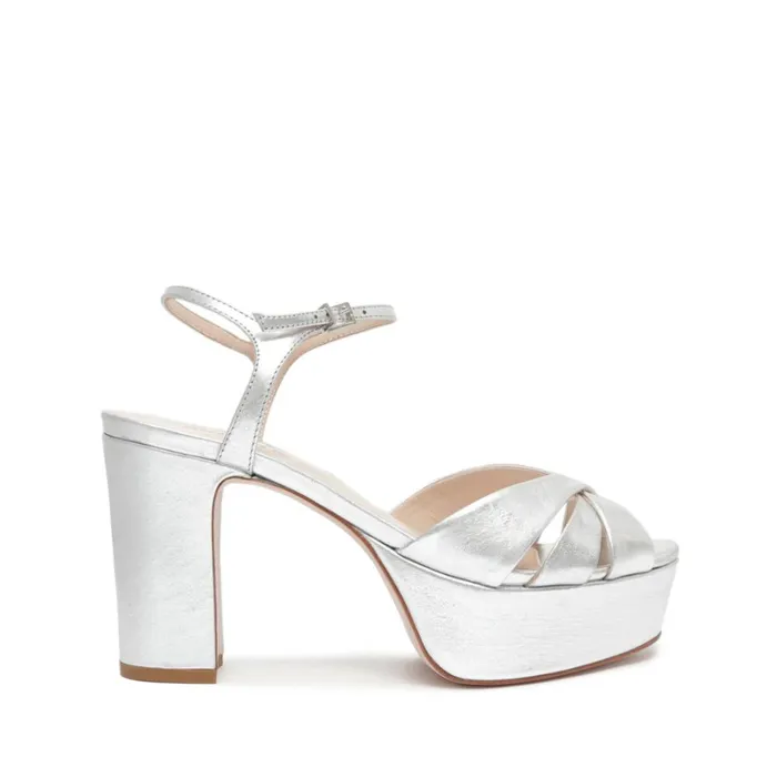 Sandals Keefa Sandal Silver Schutz Shoes Platforms