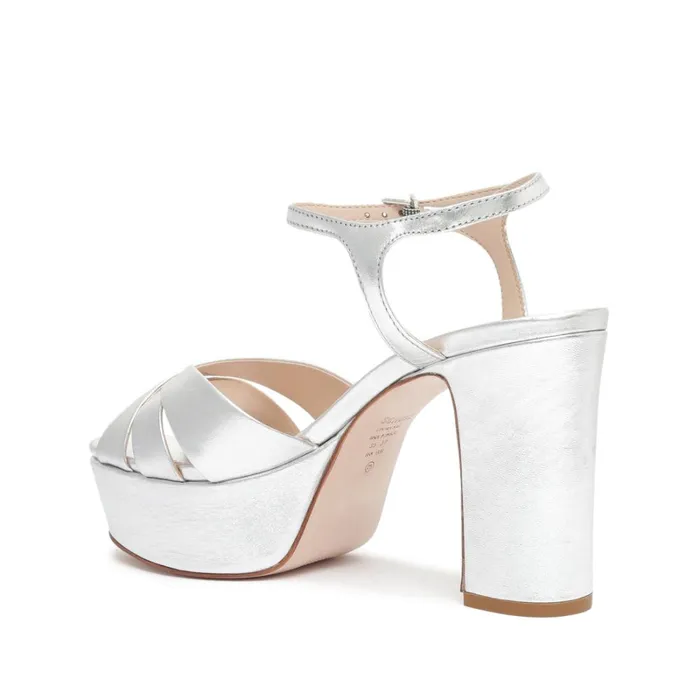 Sandals Keefa Sandal Silver Schutz Shoes Platforms Sandals Keefa Sandal Silver Schutz Shoes Platforms