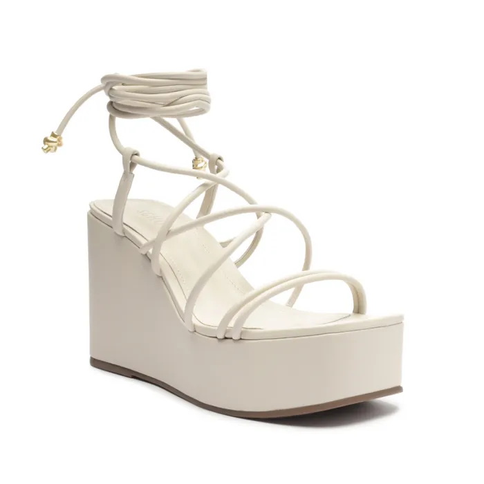 Sandals Magdalena Casual Platform Leather Sandal Pearl Schutz Shoes Platforms