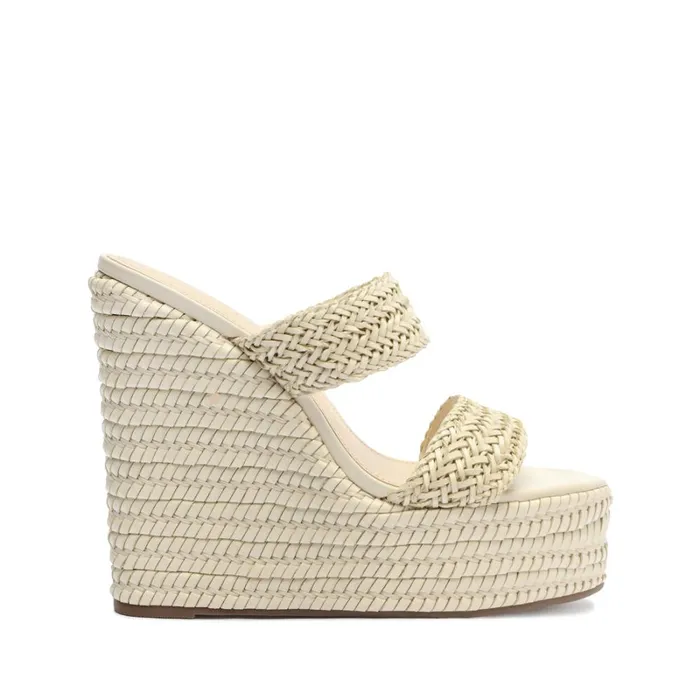 Sandals Malini Nappa Leather Sandal Pearl Schutz Shoes Platforms