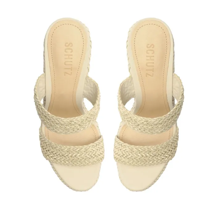 Sandals Malini Nappa Leather Sandal Pearl Schutz Shoes Platforms