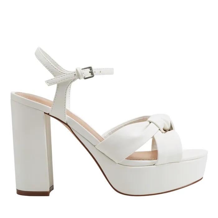Sandals Marc Fisher Women Deren Platform Sandal White