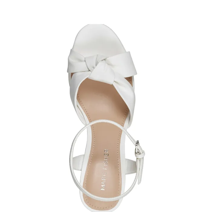 Sandals Marc Fisher Women Deren Platform Sandal White