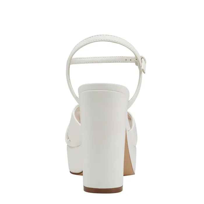 Sandals Marc Fisher Women Deren Platform Sandal White