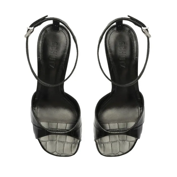 Sandals Nora Sandal Black Schutz Shoes Stiletto Heels