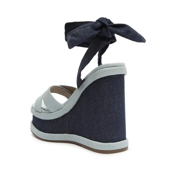 Sandals Vitoria Denim Sandal Blue Schutz Shoes Platforms Sandals Vitoria Denim Sandal Blue Schutz Shoes Platforms