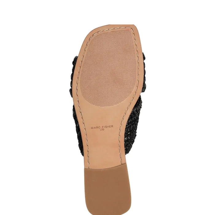 Sandals Women Marc Fisher Narda Flat Sandal Black