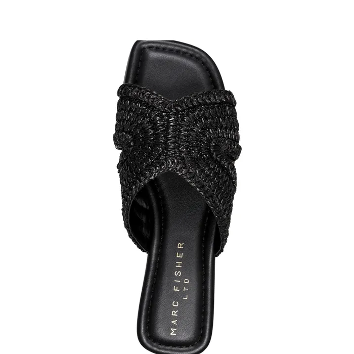 Sandals Women Marc Fisher Narda Flat Sandal Black