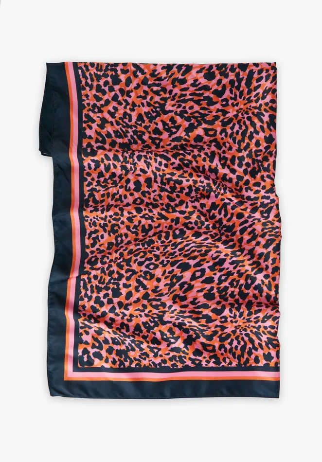 Scarves Women Hush Sebesi Head Scarf Pink Leopard