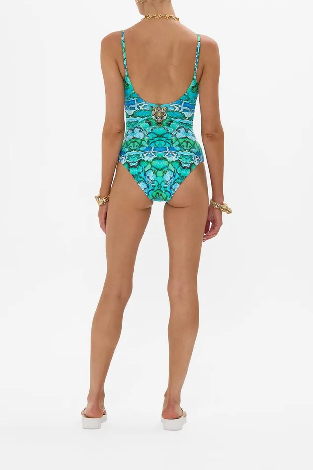 SCOOP NECK ONE PIECE LAND OF WONDER Land Of Wonder Womens Camilla One Pieces