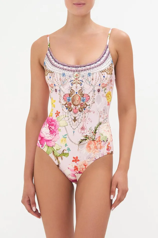 SCOOP NECK ONE PIECE ST GERMAINS GIRL St Germains Girl Womens Camilla Resort Wear
