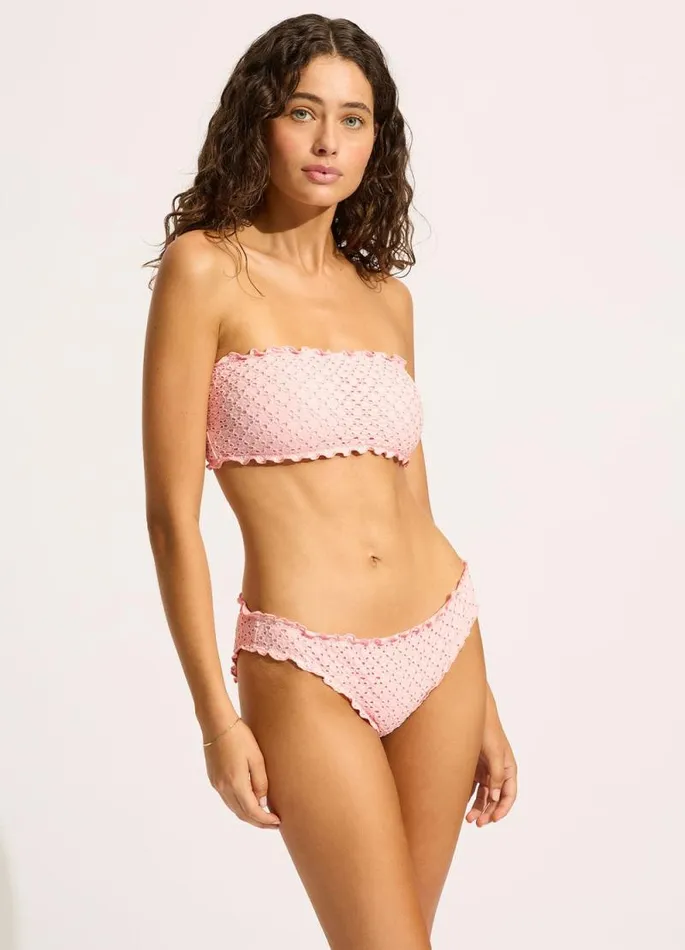 Seafolly Bandeau Women Daydreamer Tube Bikini Top 8211 Dusty Pink