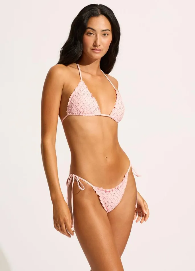 Seafolly Triangle Women Daydreamer Slide Triangle Bikini Top 8211 Dusty Pink