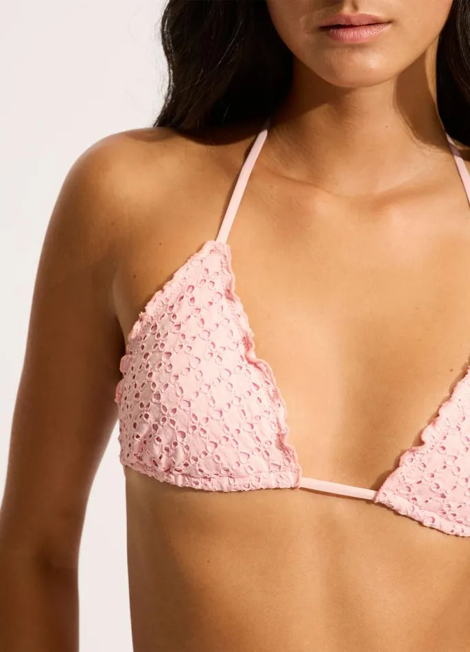 Seafolly Triangle Women Daydreamer Slide Triangle Bikini Top 8211 Dusty Pink