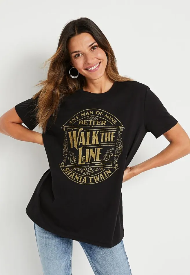 Shania Twain Oversized Graphic Tee Women Maurices Tops