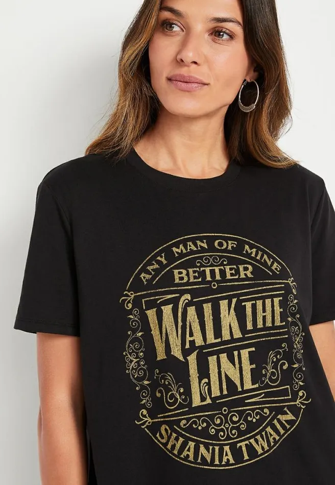 Shania Twain Oversized Graphic Tee Women Maurices Tops