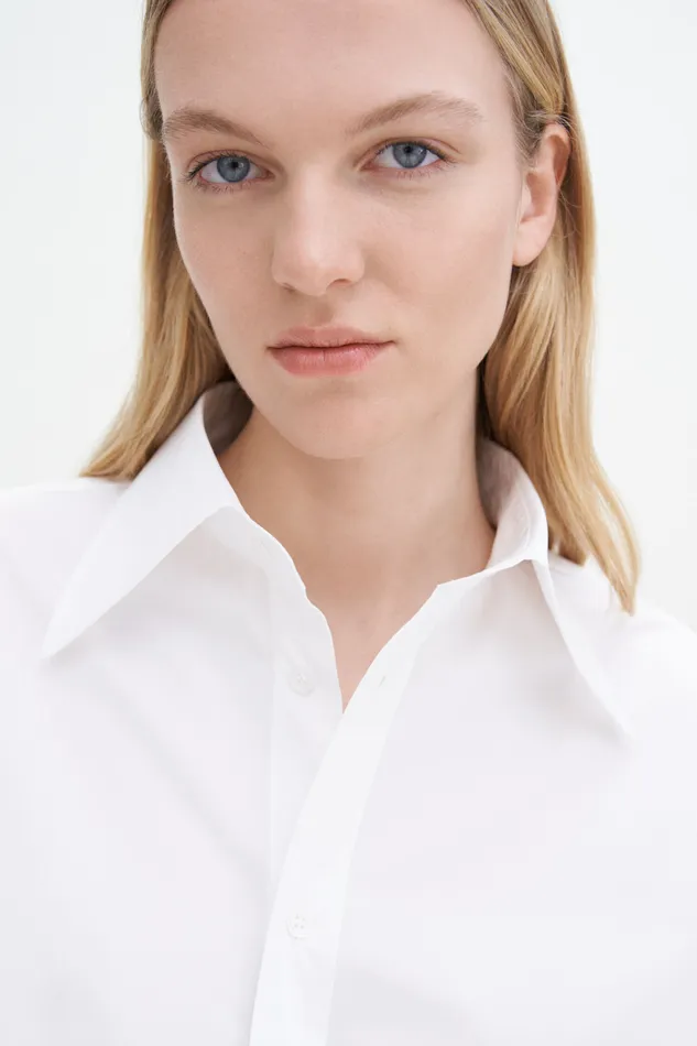 Shirts and Blouses Poplin Shirt White 8211 filippak Women Shirts and Blouses Poplin Shirt White 8211 filippak Women