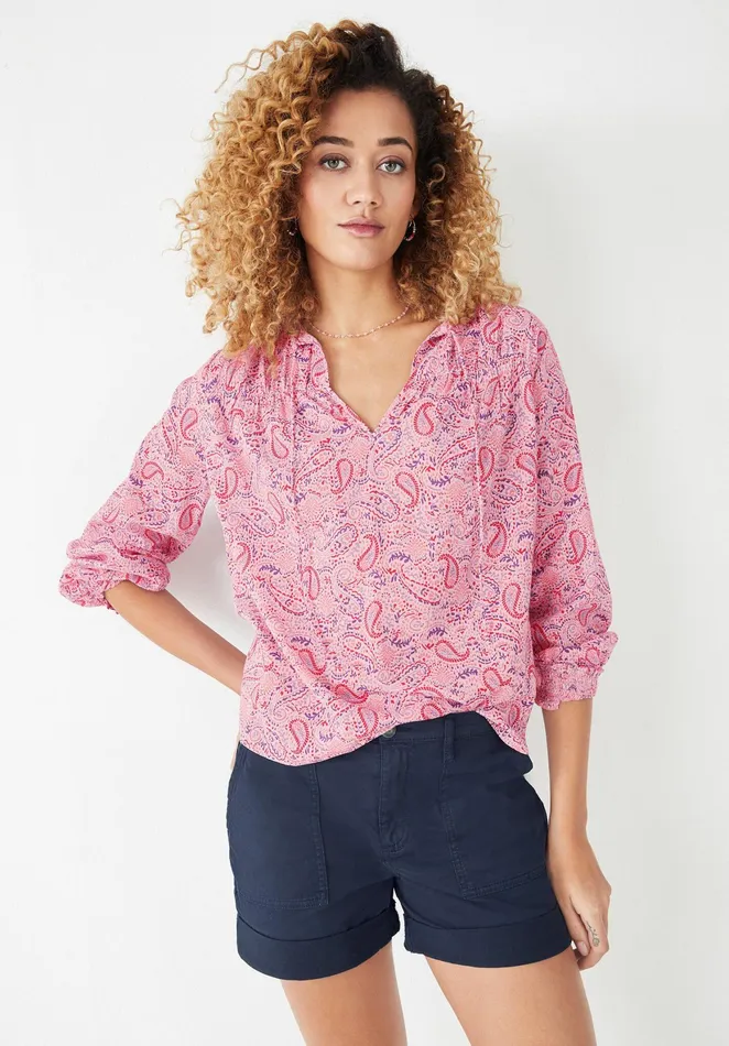 Shirts and Blouses Women Hush Gilda Paisley Blouse Soft Paisley Multi