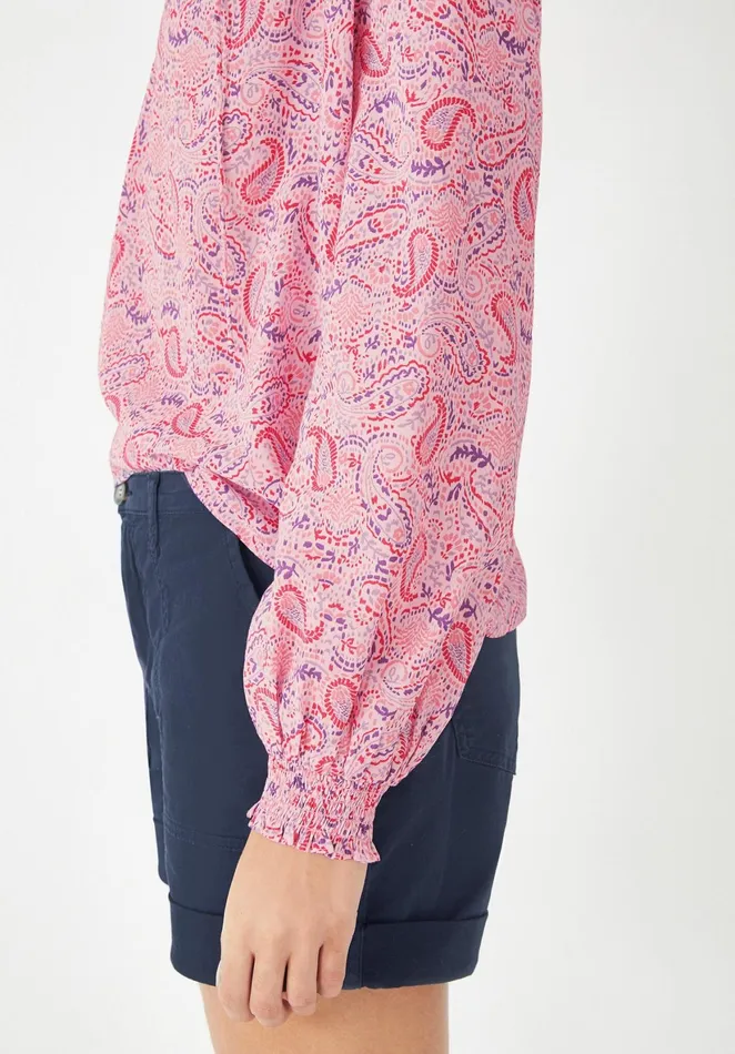 Shirts and Blouses Women Hush Gilda Paisley Blouse Soft Paisley Multi