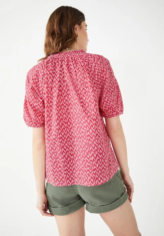 Shirts and Blouses Women Hush Silvana Top Zig Zag Pink Red