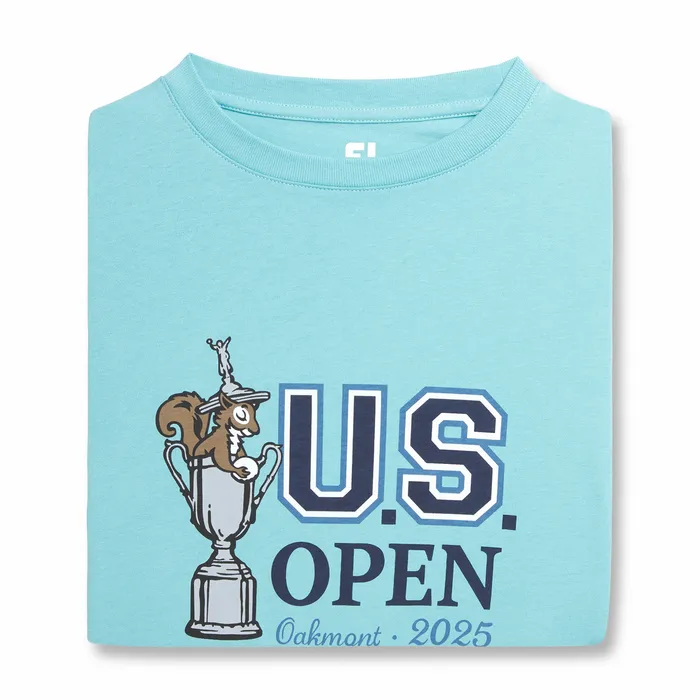Shirts Men 2025 US Open Alt Logo Tee FootJoy