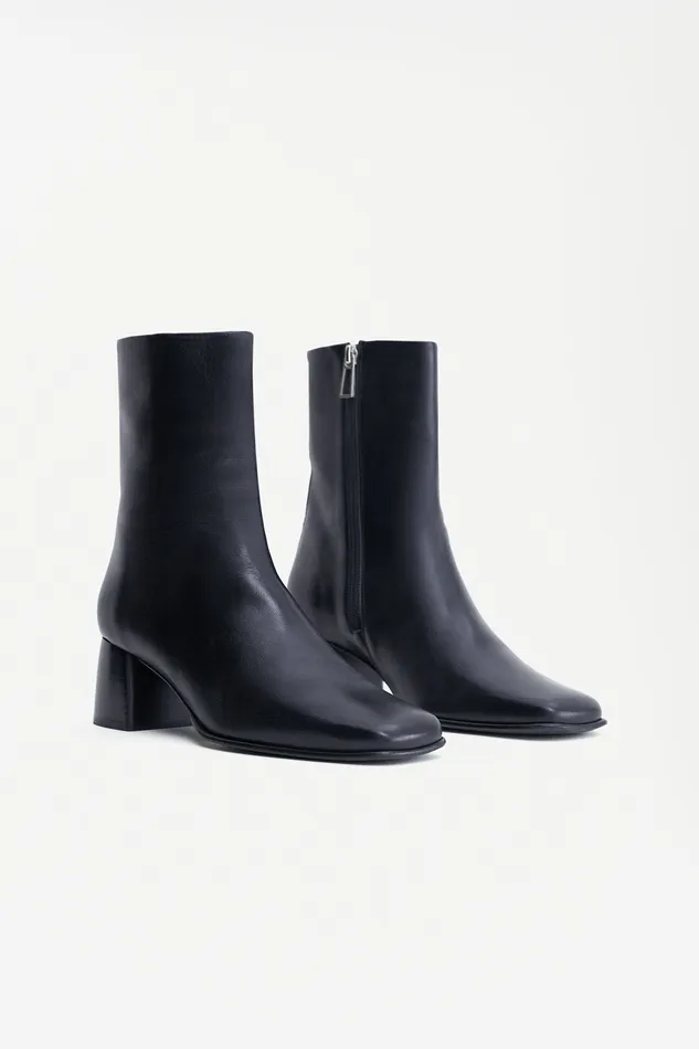 Shoes Women filippak Eileen Leather Boots Black