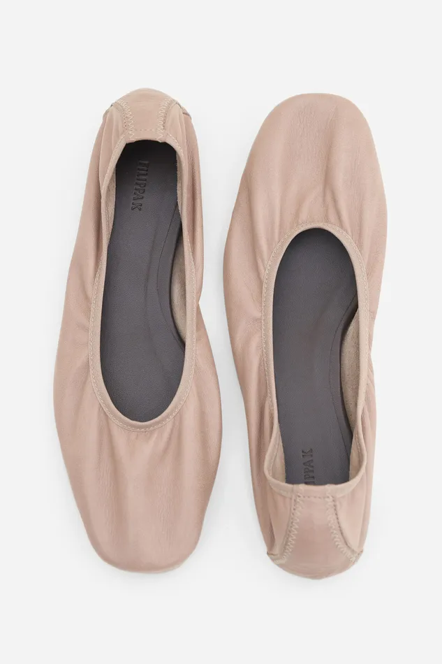 Shoes Women filippak Rey Flats Khaki Beige
