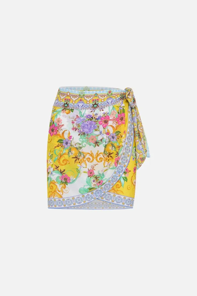 SHORT DRAPED SARONG CATERINA SPRITZ Caterina Spritz Womens Camilla Sarongs