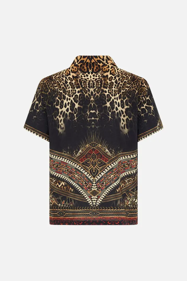 SHORT SLEEVE CAMP COLLARED SHIRT PRETTY FLY FOR THE SINAI Pretty Fly For The Sinai Mens Camilla Shirts