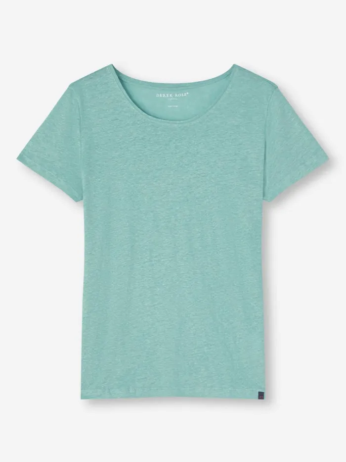 Short Sleeve TShirts Women Derek Rose TShirt Jordan Linen Soft Aqua