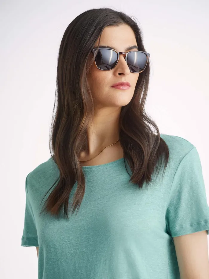 Short Sleeve TShirts Women Derek Rose TShirt Jordan Linen Soft Aqua