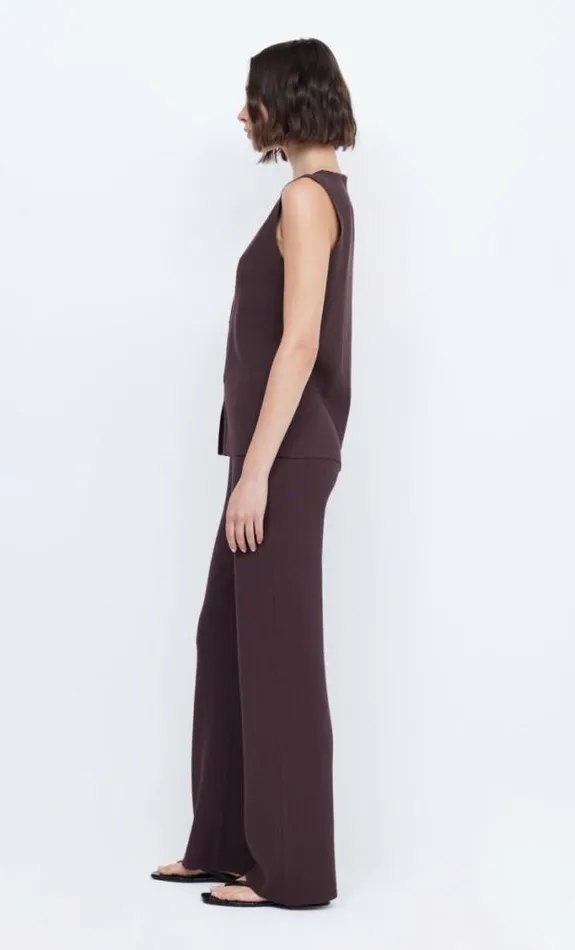 Shorts Pants Shop Bec Bridge Amalfi Pant Chocolate