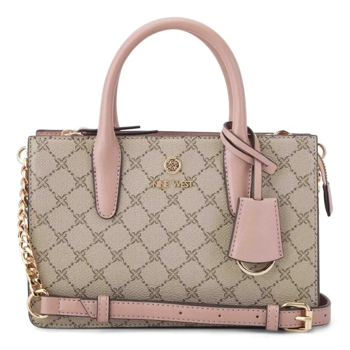 Siera Mini Satchel Crossbody Beigelogodusk Women Nine West Crossbody