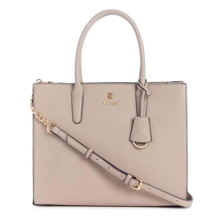 Siera Shopper Pumice Women Nine West Satchels and Shoulder Bags