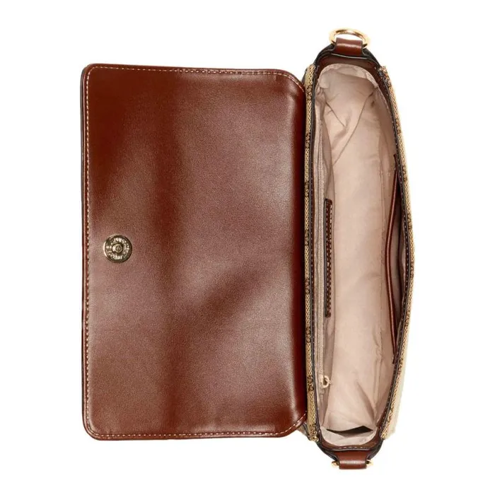 Siera Shoulder Bag Crossbody Mocha Logomahogany Women Nine West Crossbody Siera Shoulder Bag Crossbody Mocha Logomahogany Women Nine West Crossbody