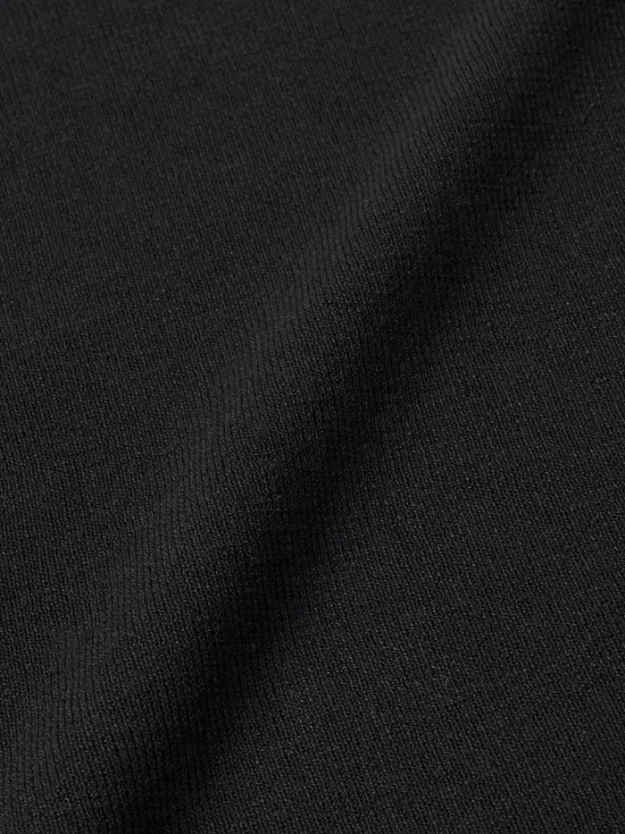 Silk Cotton Polo Jumper Black Women Jigsaw Knitwear and Cashmere
