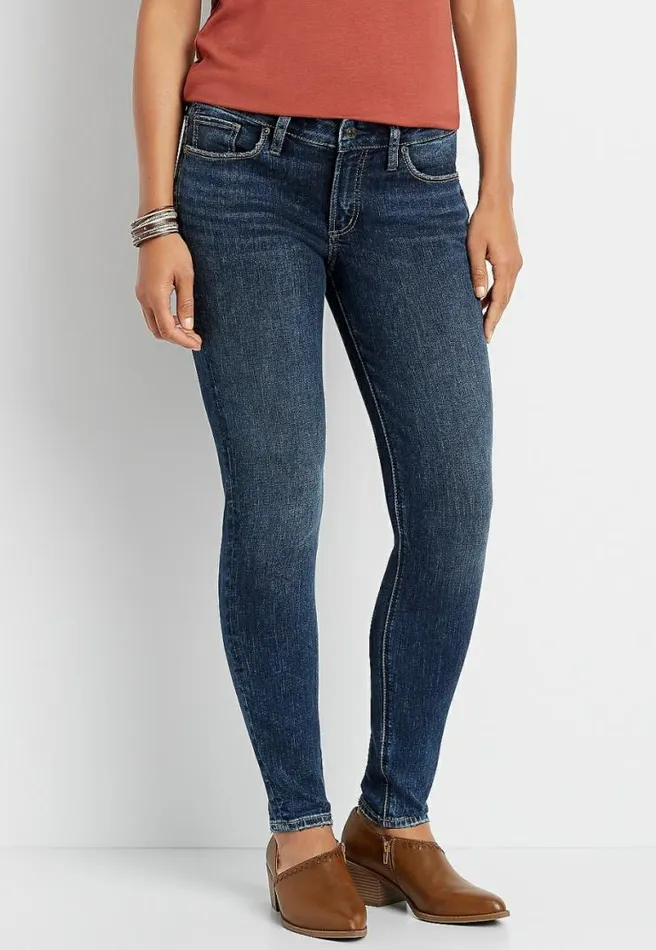 Silver Jeans Co Suki Dark Wash Skinny Jean Women Maurices Jeans