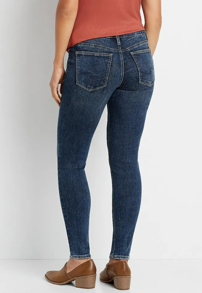 Silver Jeans Co Suki Dark Wash Skinny Jean Women Maurices Jeans