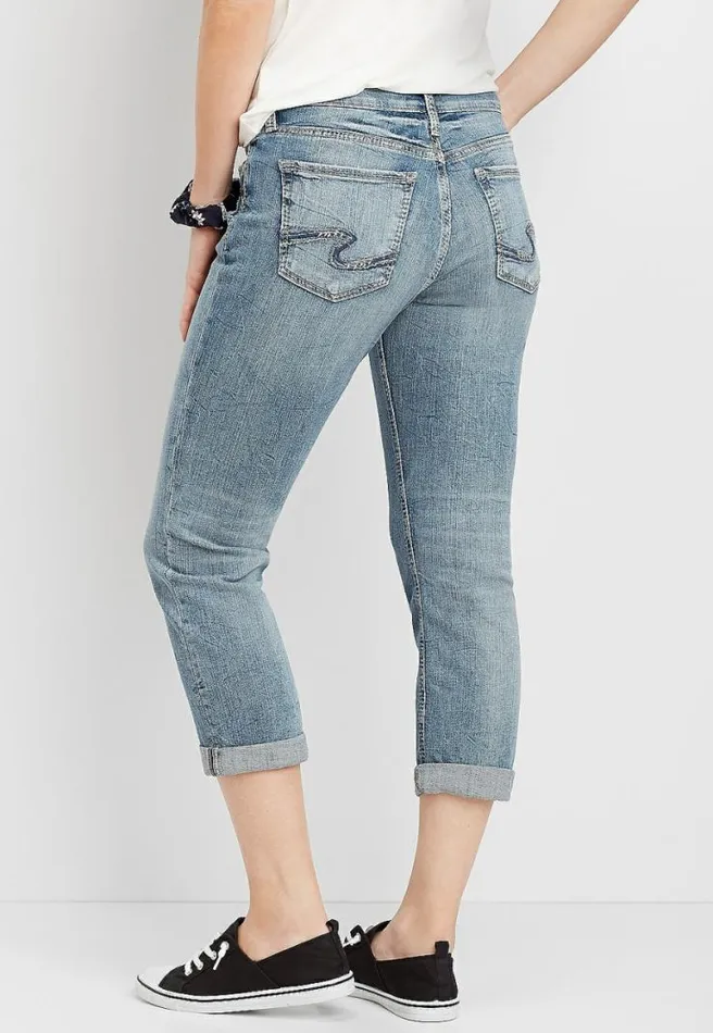 Silver Jeans Co Suki Medium Wash Capri Women Maurices Bottoms
