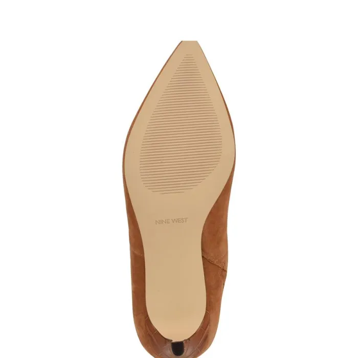 Sirena Heeled Dress Boots Natural Suede Women Nine West Boots and Booties Sirena Heeled Dress Boots Natural Suede Women Nine West Boots and Booties