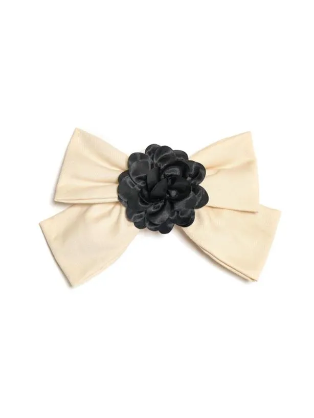 Sister Jane Accessories Womenswear DREAM Creme Applique Hair Clip Warm Cream