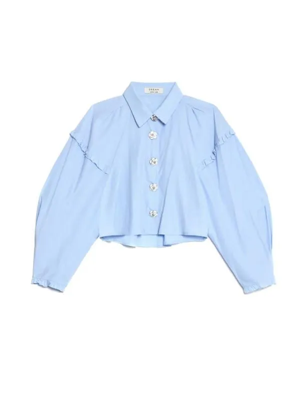 Sister Jane Tops Womenswear DREAM Renne Rose Blouse Baby Blue