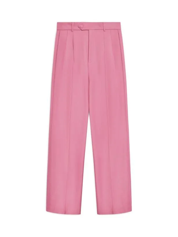 Sister Jane Trousers Menswear Lionel High Waisted Trousers Cotton Candy
